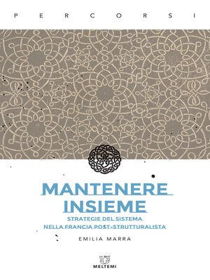 cover image of Mantenere insieme